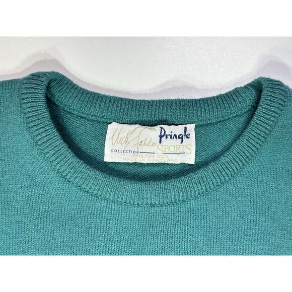 Pringle Nick Faldo Golf Sweater Mens‎ Sz XL Scotland Pure Wool Vintage - Picture 10 of 10